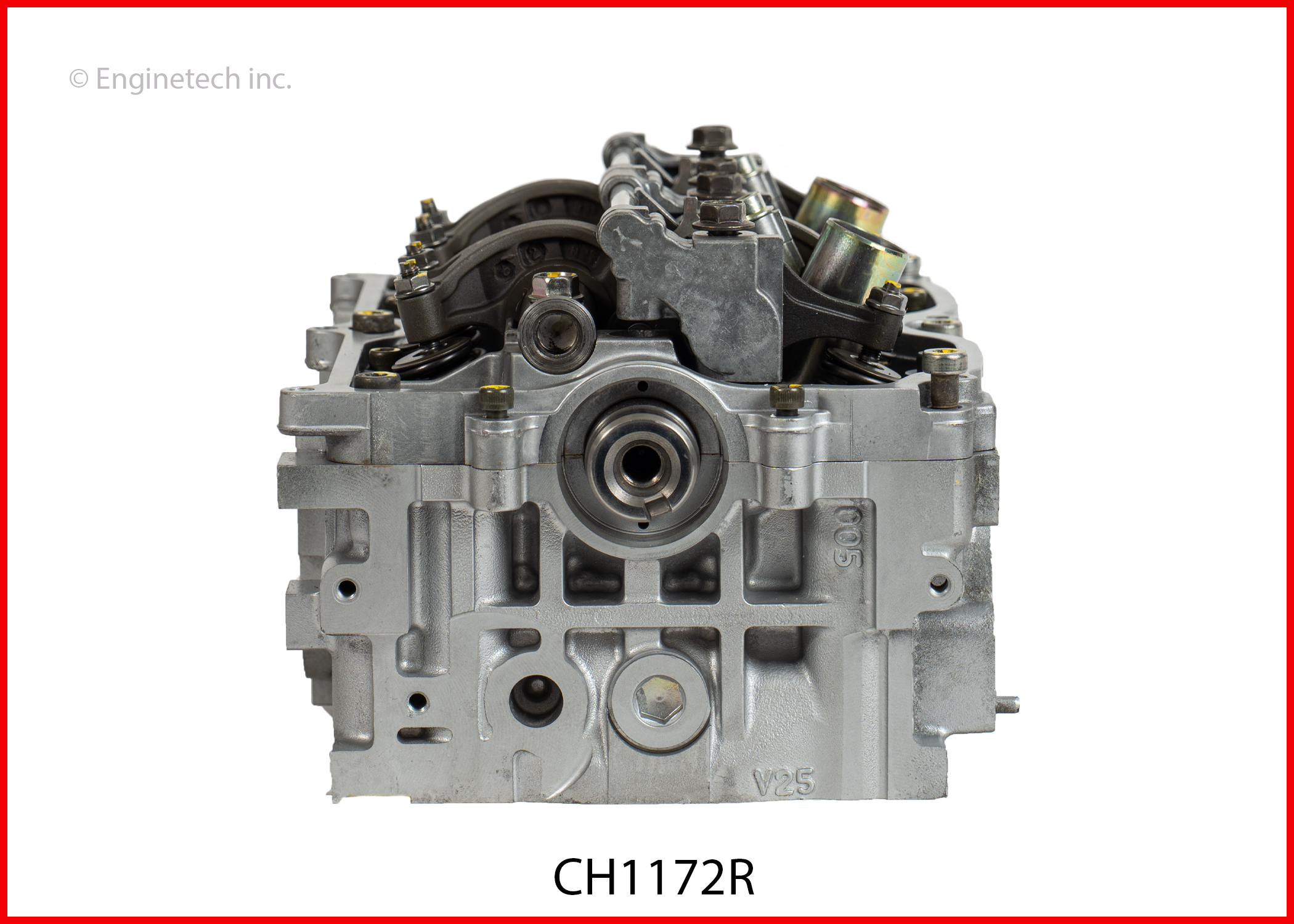 Enginetech Remanufactured Engine Cylinder Head Complete - CH1172R